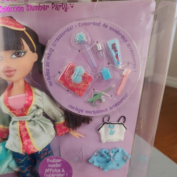 MGA Bratz Slumber Party Jade 2024 Asian Sleep Over Doll Beautiful - Picture 7 of 9